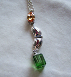 Mystic Quartz Masquerade Keepsake Crystal Pendant