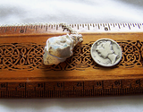 Natural Raw Welo Opal Gemstone Wire Wrapped Crystal Pendant
